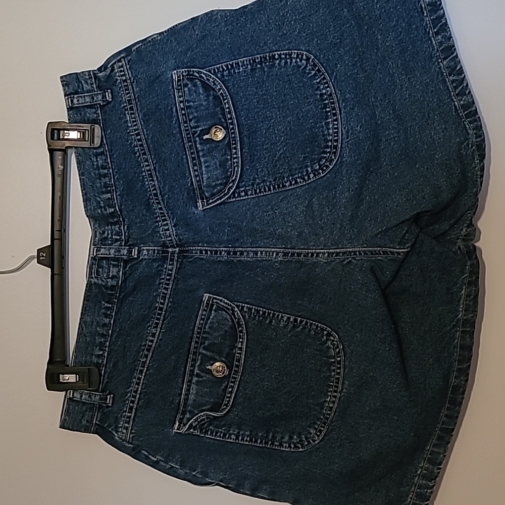 Wrangler blu jean shorts Womens Sz 16 - Picture 4 of 7